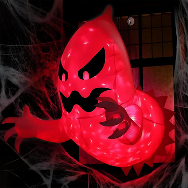 PhantomHaunt | Haz que tu Halloween sea más aterrador que nunca - Decoración de fantasma inflable con LED